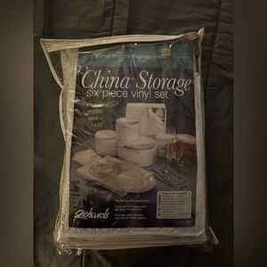 China Storage Six Piece Vinyl Set - White